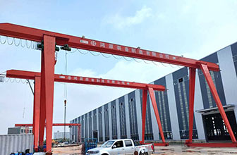 江蘇淮安單梁門(mén)式起重機(jī)項(xiàng)目